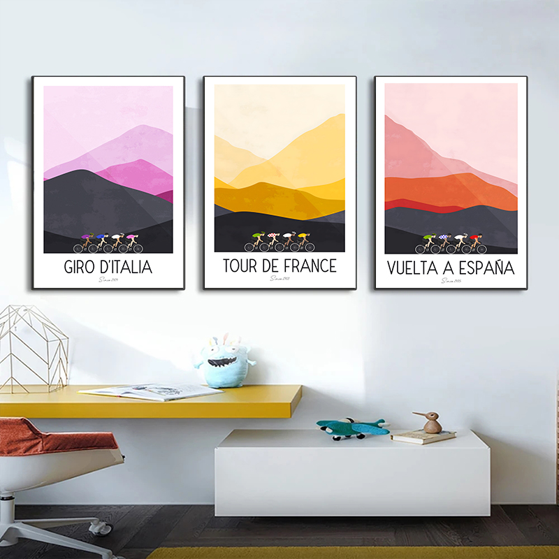 Picture Of Mountain Biking - Poster Sepeda Gunung Tour De France