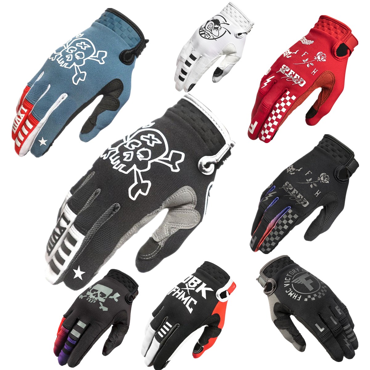 Mountain Biking Gloves - Sarung Tangan FH MX Layar Sentuh