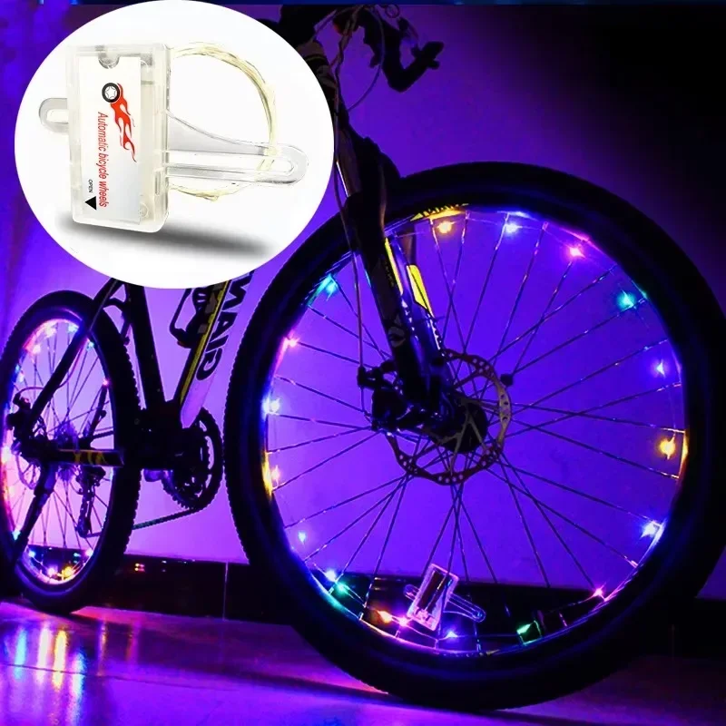 Mountain Biking Lights - Lampu roda sepeda panas, lampu dekorasi