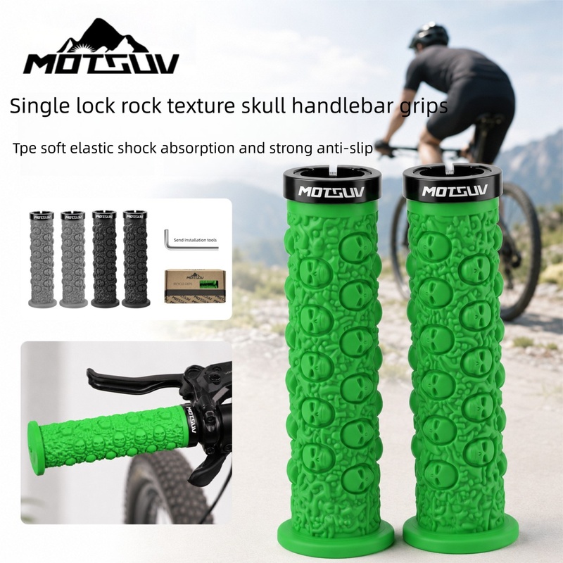 Mountain Biking Gloves - Pegangan Setang Sepeda, Pegangan Tangan Anti-Selip