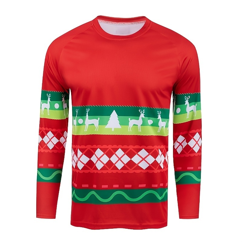 Mountain Biking Holidays - Baju lengan panjang bermotif kartun rusa