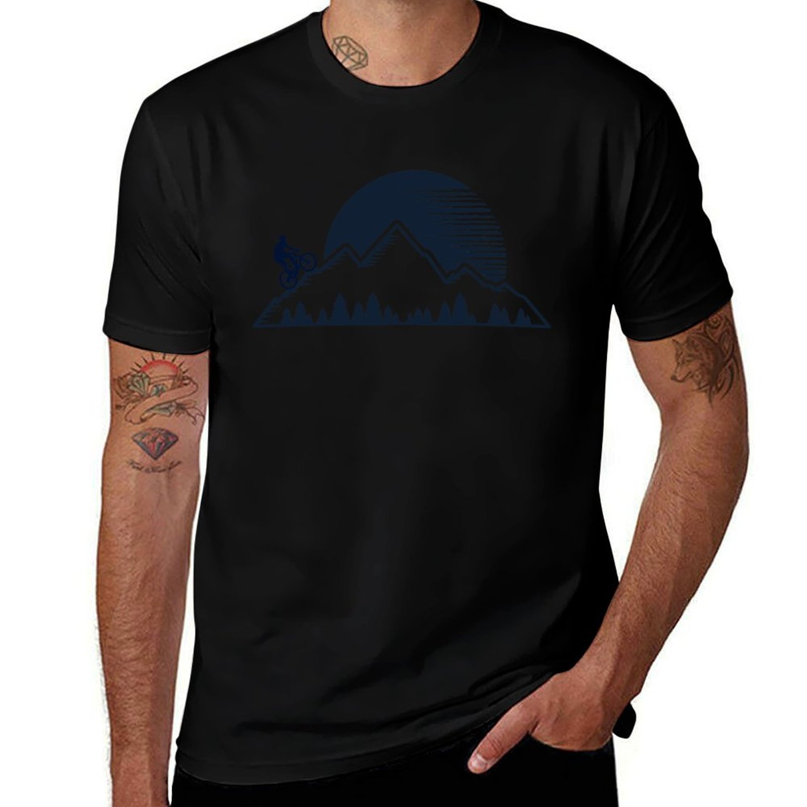 Mountain Biking Colorado - Kaos Vintage Mountain Bike Colorado, Kaos