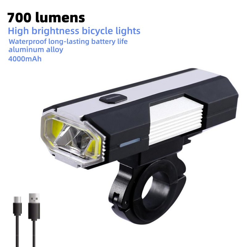 Mountain Biking Lights - Lampu Sepeda 700 Lumens dari Paduan