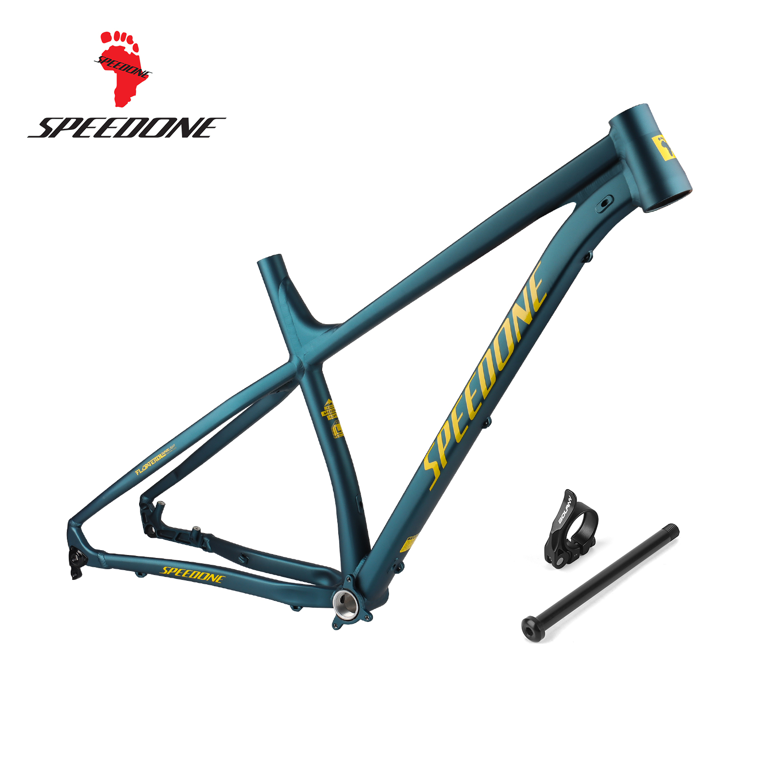 Mountain Biking Colorado - SPEEDONE rangka sepeda gunung 148mm, rangka
