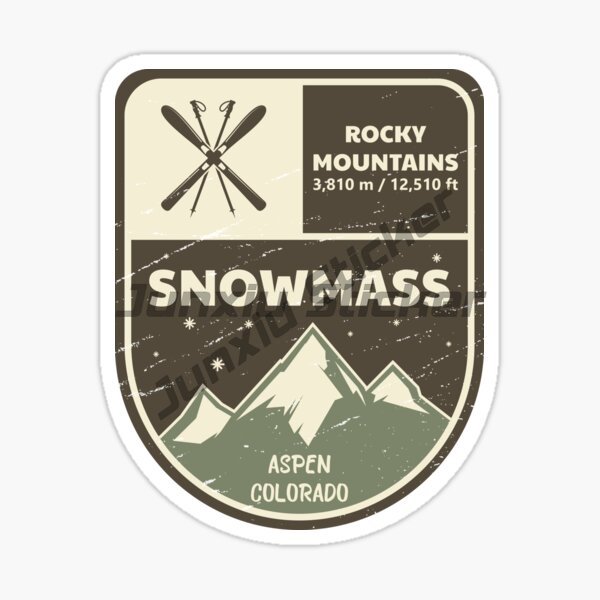 Mountain Biking Colorado - Stiker Mobil Vinyl Dekoratif Perekat Sendiri