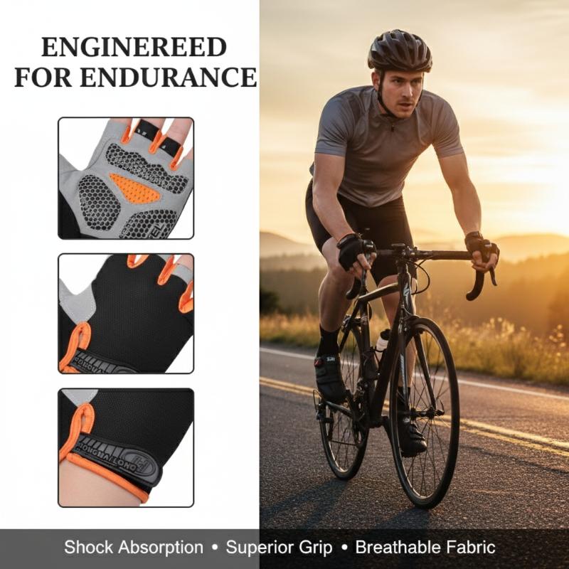 Sarung Tangan Bersepeda Tanpa  - Mountain Biking Gloves ulasan dan harga