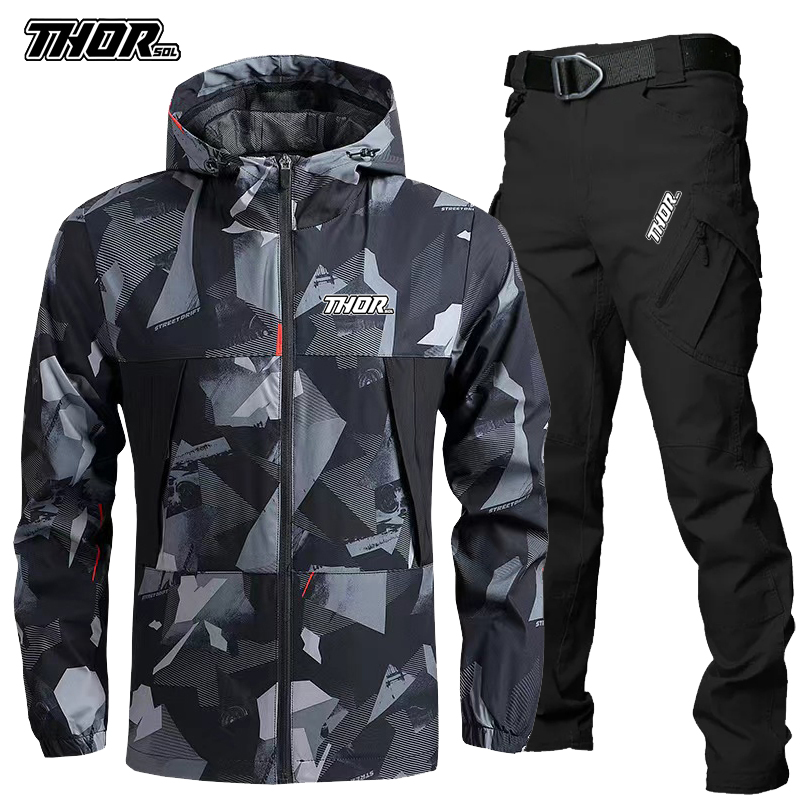 THORSOL Set Jersey Bersepeda P - Mountain Biking Outfit ulasan dan harga