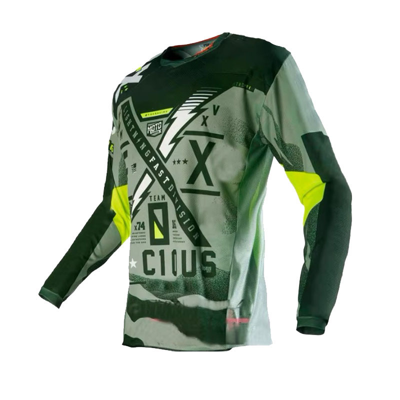 Jersey Motocross Cetak MTB Dow - Mountain Biking Games ulasan dan harga