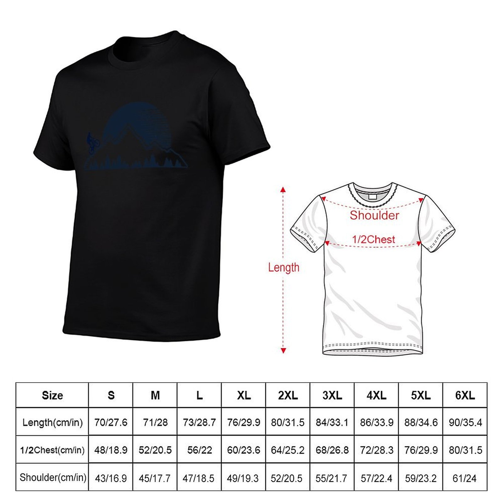 Kaos Sepeda Gunung Vintage Col - Mountain Biking Colorado ulasan dan harga