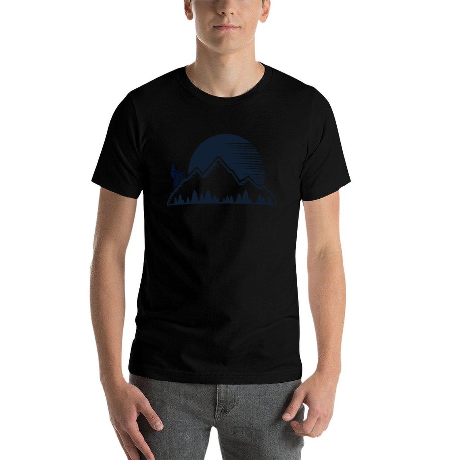 Kaos Sepeda Gunung Vintage Col - Mountain Biking Colorado ulasan dan harga
