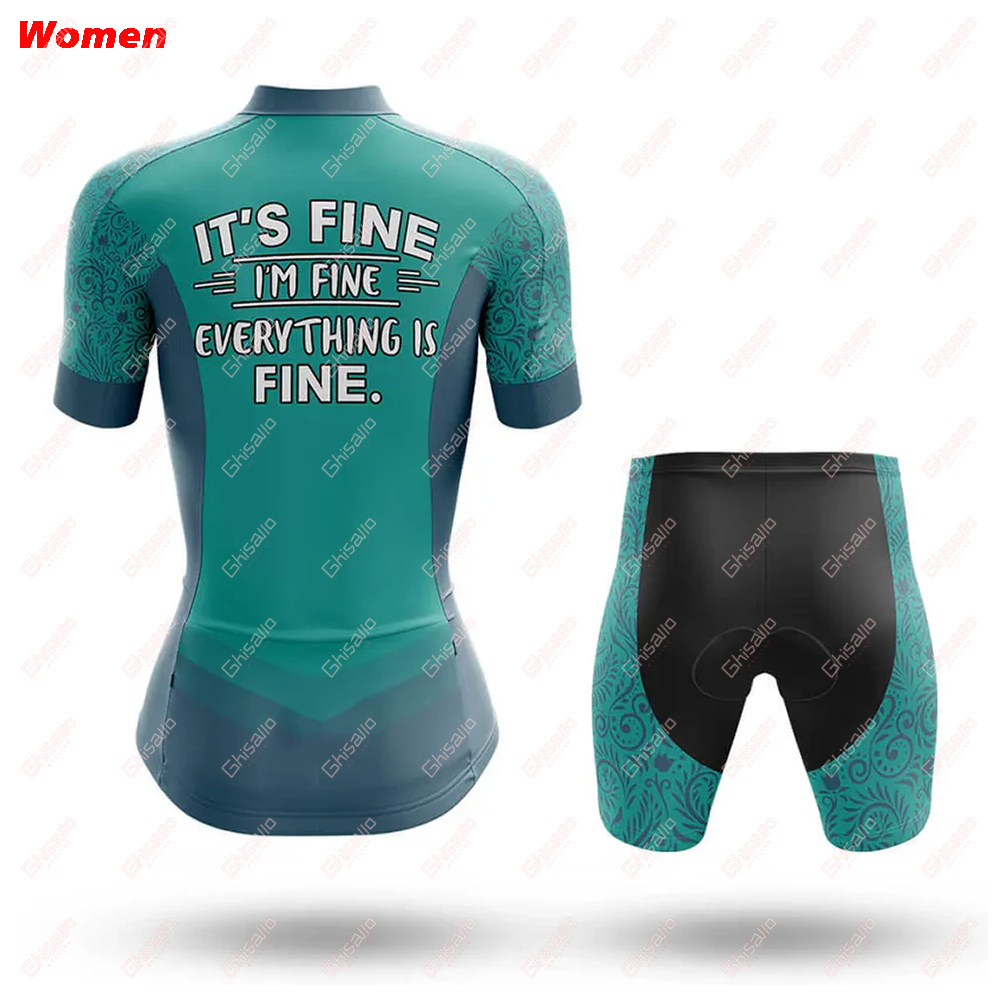 I'm Fine Poliester Pakaian Ber - Mountain Biking Outfit ulasan dan harga