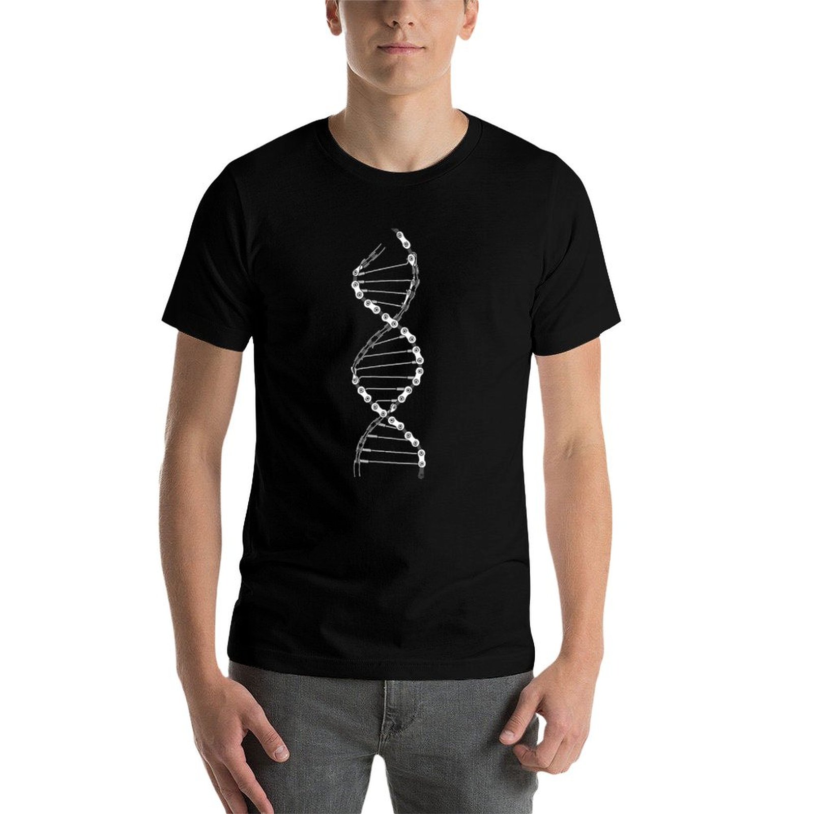 Kaos Lucu Motif Rantai Sepeda  - Mountain Biking Outfit ulasan dan harga