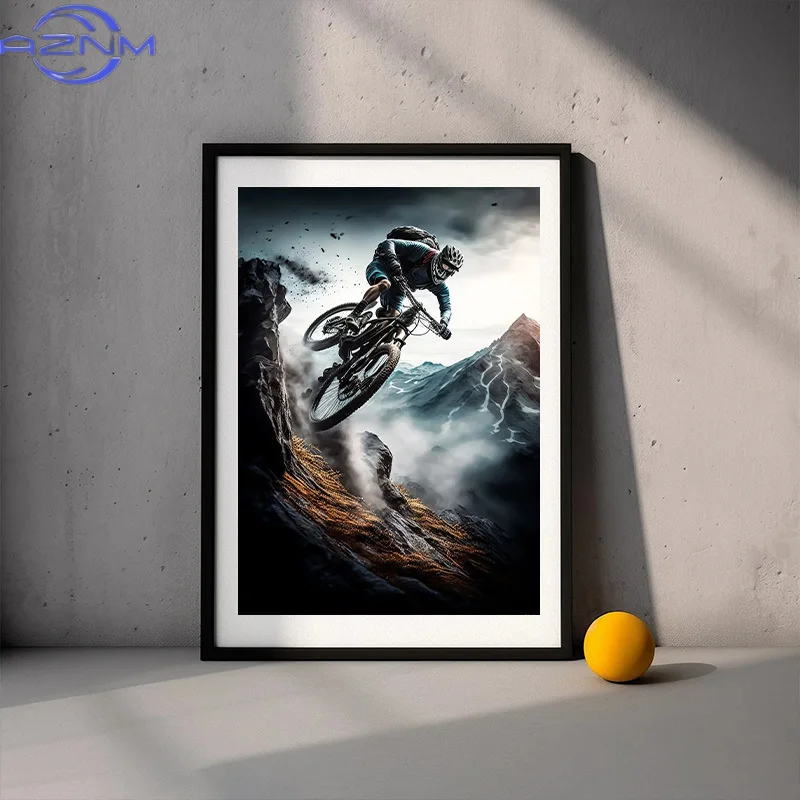 AZNM Poster Sepeda Gunung Mode - Picture Of Mountain Biking ulasan dan harga