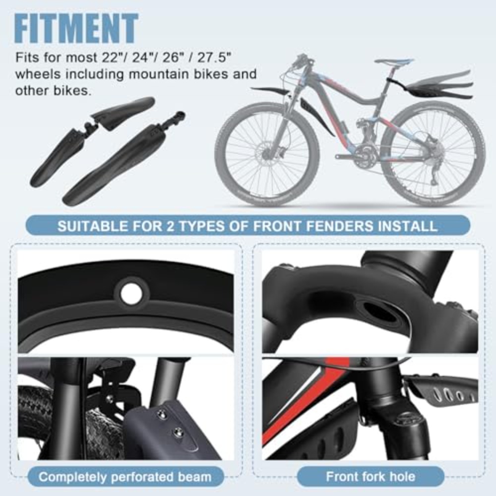 Set Pelindung Lumpur Sepeda De - Mountain Biking Stuff ulasan dan harga