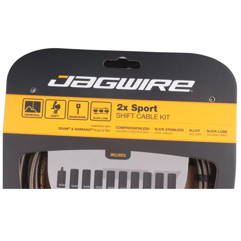 JAGWIRE 2x Kabel Pemindah Gigi - Mountain Biking Stuff ulasan dan harga