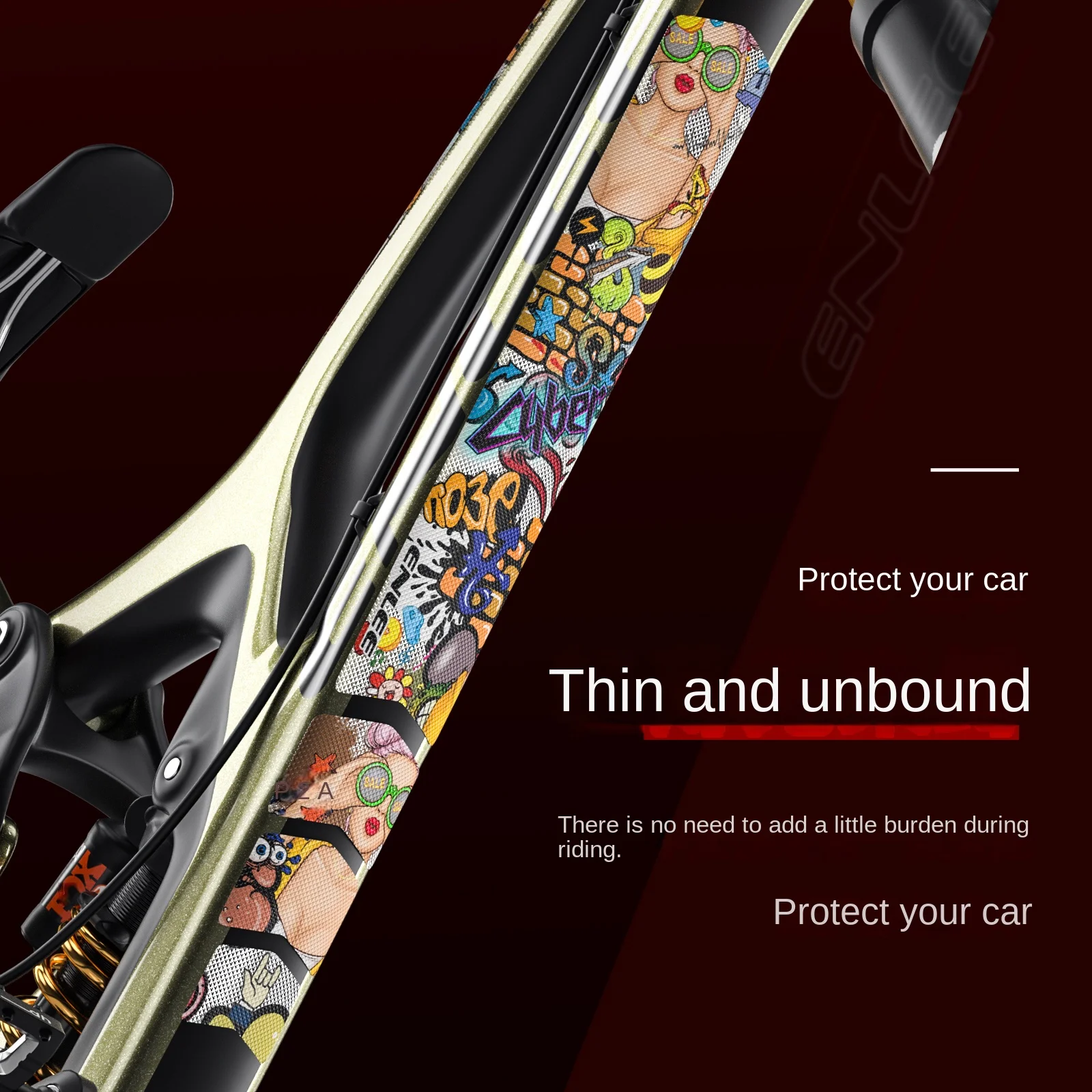 ENLEE stiker sepeda gunung 3M, - Mountain Biking Colorado ulasan dan harga