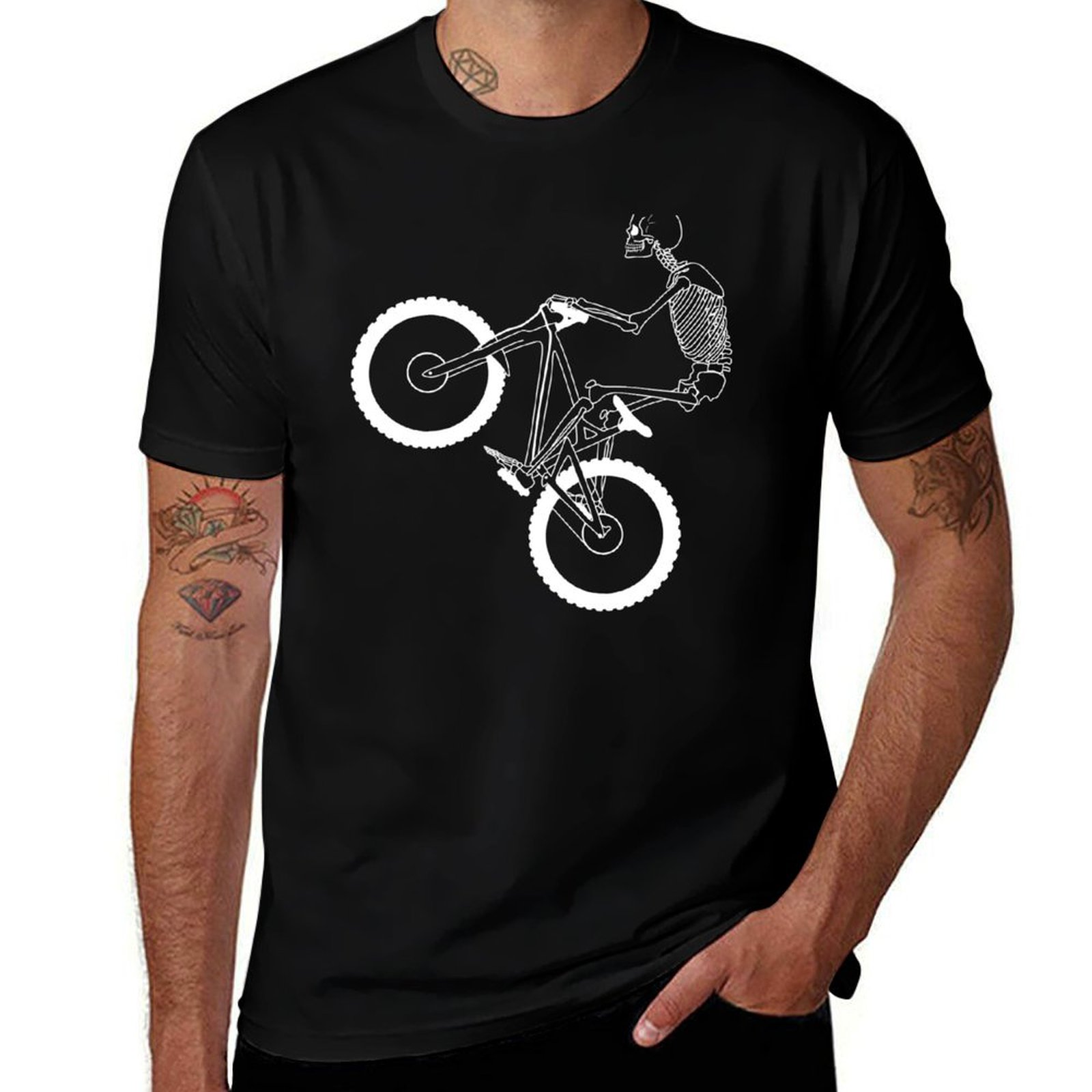 Kaos Oblong Kasual Motif Seped - Mountain Biking Holidays ulasan dan harga
