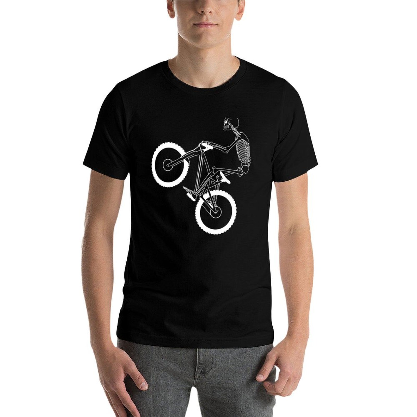 Kaos Oblong Kasual Motif Seped - Mountain Biking Holidays ulasan dan harga