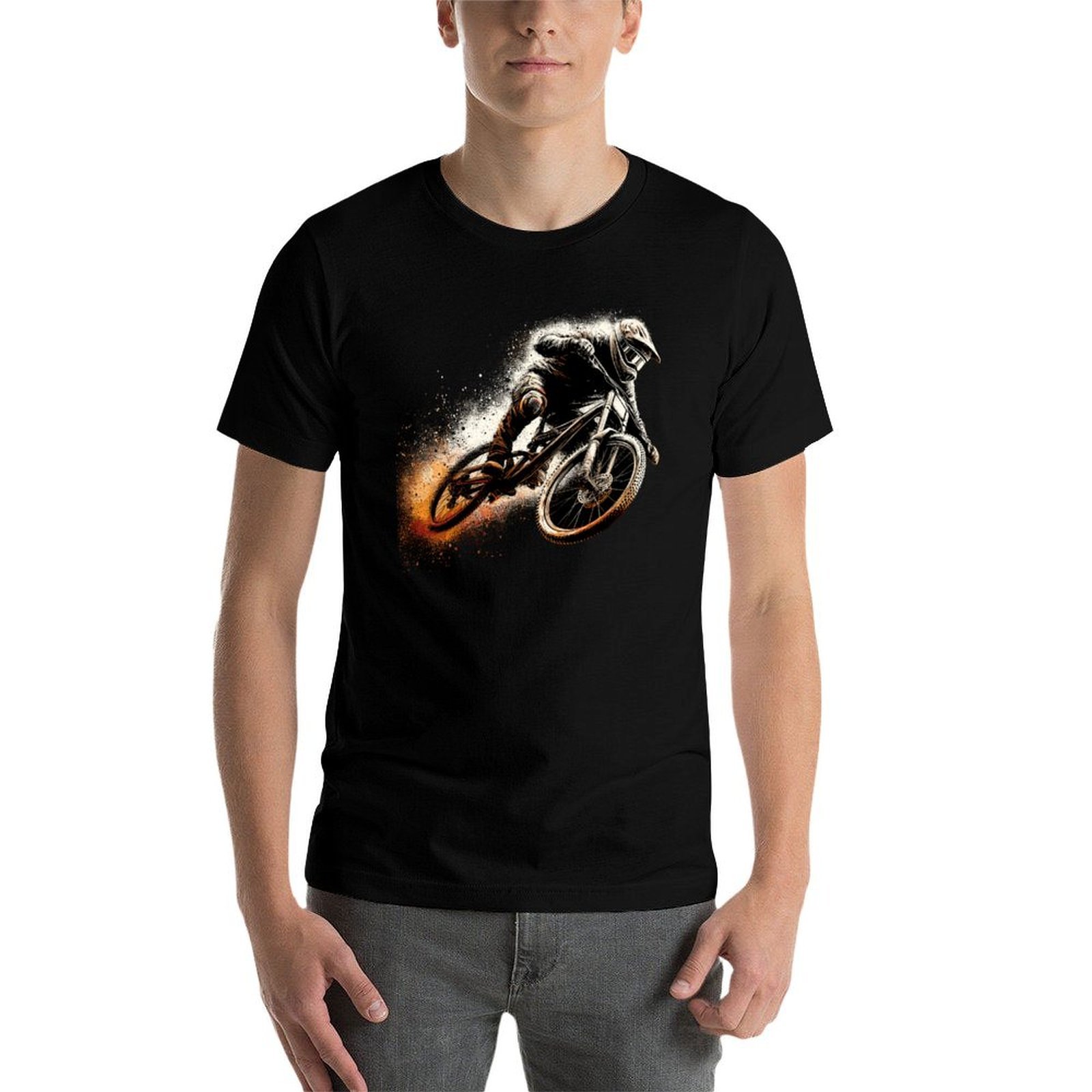 Kaos hadiah bersepeda gunung M - Mountain Biking Holidays ulasan dan harga