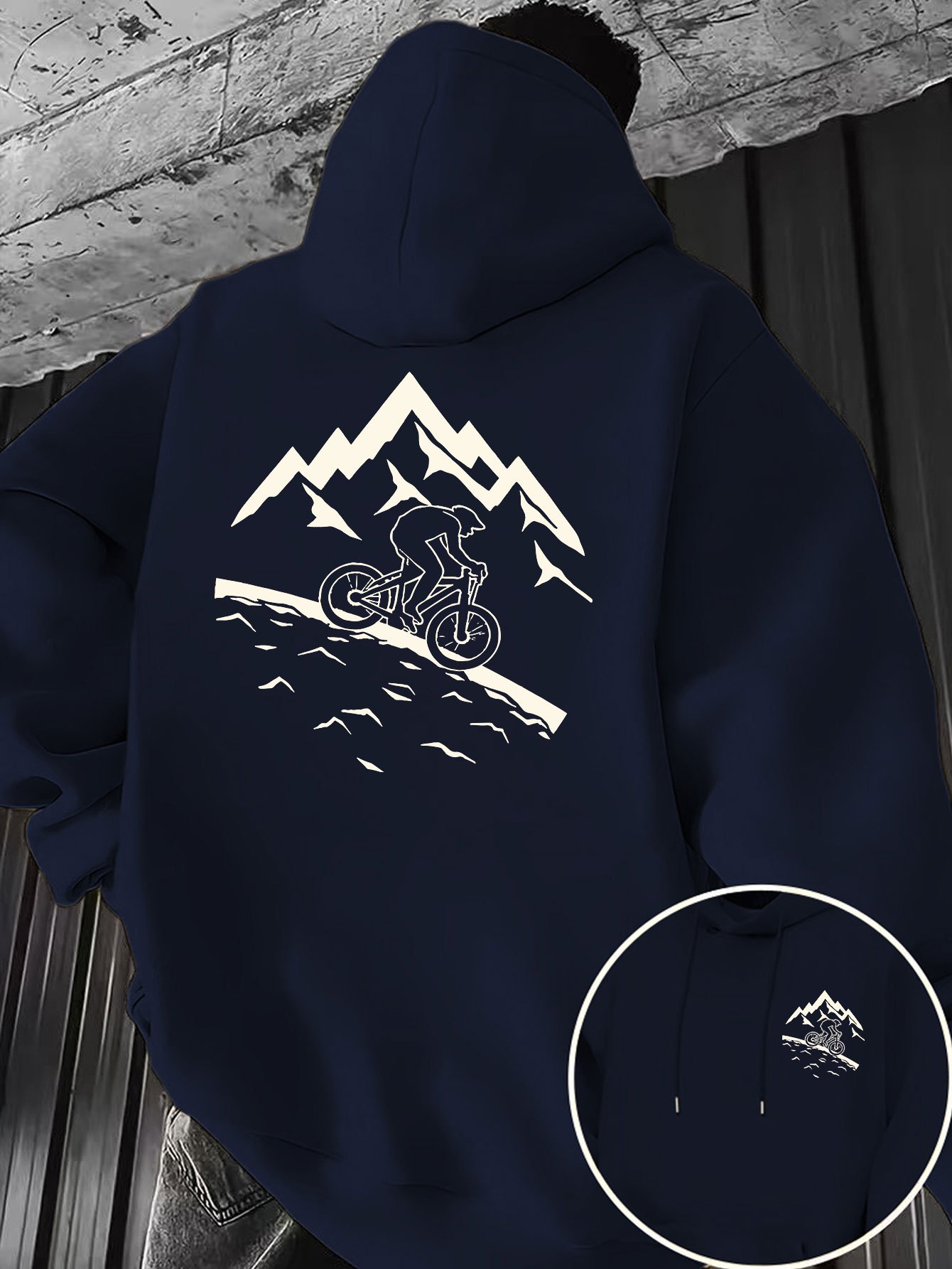 Sweatshirt berkerudung pria de - Mountain Biking Outfit ulasan dan harga